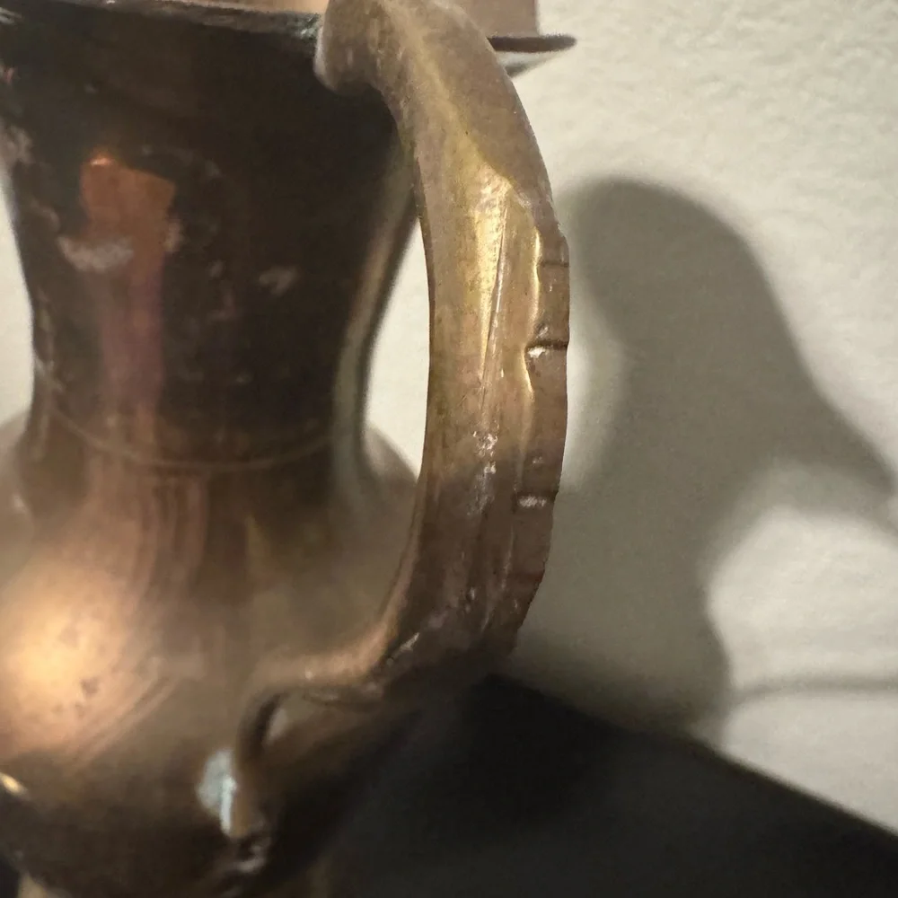 Large Brass Vase